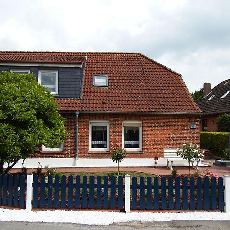 Ferienwohnung Achterdeck - Alte Schmiede Neugarmssiel Schillig Bagian luar foto
